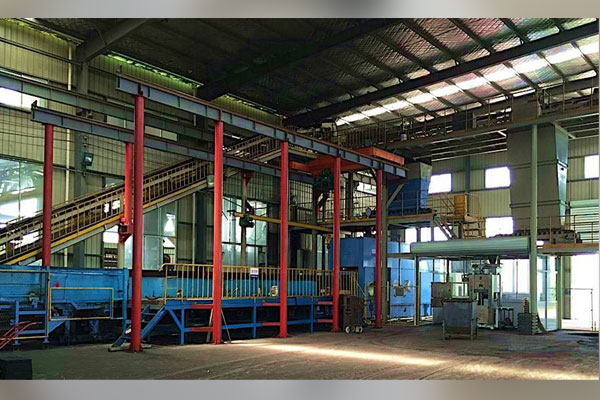 Automatic molding line (Vertical)}